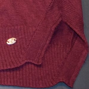 Women's S Maroon American Eagle CrewNeck Sweater